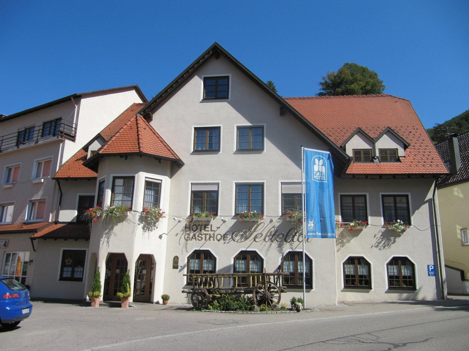 Hotel Gasthof Am Selteltor Wiesensteig Exteriér fotografie